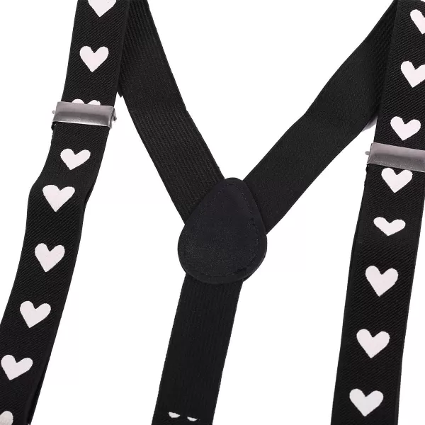 Cake Smash Outfit Baby Boys 1st 2nd Birthday Boxer Diaper Cover Yback Suspenders Pants Bow Tie 3Pcs Set for Photo PartyNavy Blue  Black Heart