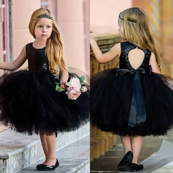 Flower Girls Sequins Heart Backless Tutu Dress for Kids Baby Wedding Bridesmaid Pageant Party Princess Tulle DressesFlower Girls Sequins Heart Backless Tutu Dress for Kids Baby Wedding Bridesmaid Pageant Party Princess Tulle Dresses