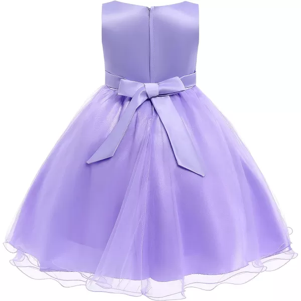 Flower Girls Sequins Rainbow Tutu Dress for Kids Baby Wedding Bridesmaid Pageant Birthday Party Princess Tulle Dresses002 Purple