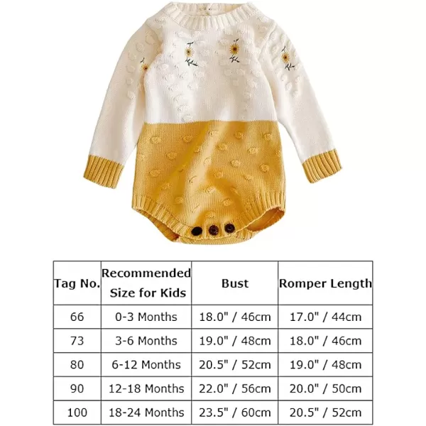 IDOPIP Baby Girl Long Sleeve Ruffle Bodysuit Dress Bubble Romper My First Thanksgiving Ugly Christmas Outfits 03 MonthsYellow