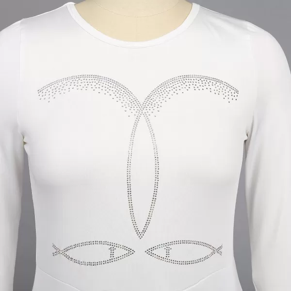 IDOPIP Jesus Fish Praise Dance Dress for Women Liturgical Lyrical Dancewear Rhinestone Long Sleeve Worship Dress CostumeIDOPIP Jesus Fish Praise Dance Dress for Women Liturgical Lyrical Dancewear Rhinestone Long Sleeve Worship Dress Costume