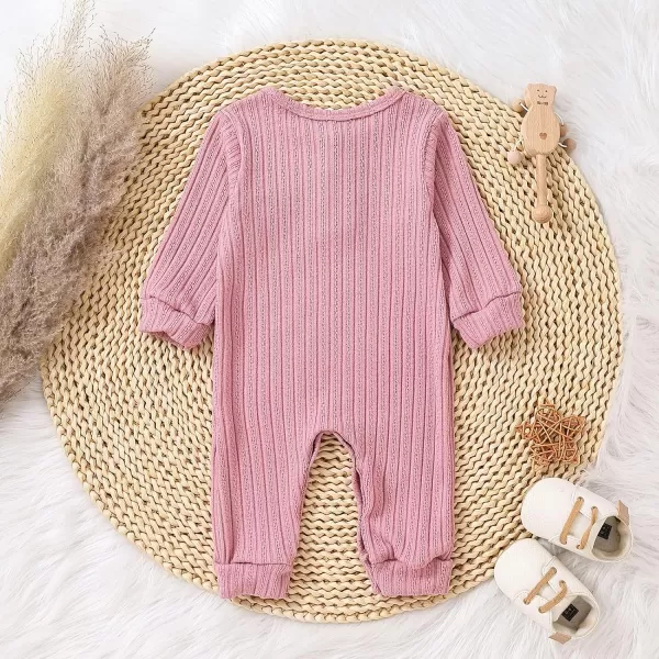 IDOPIP Newborn Baby Boy Girl Knit Sweater Romper Long Sleeve Button Jumpsuit Bodysuit Winter Fall Overalls One Piece ClothesIDOPIP Newborn Baby Boy Girl Knit Sweater Romper Long Sleeve Button Jumpsuit Bodysuit Winter Fall Overalls One Piece Clothes