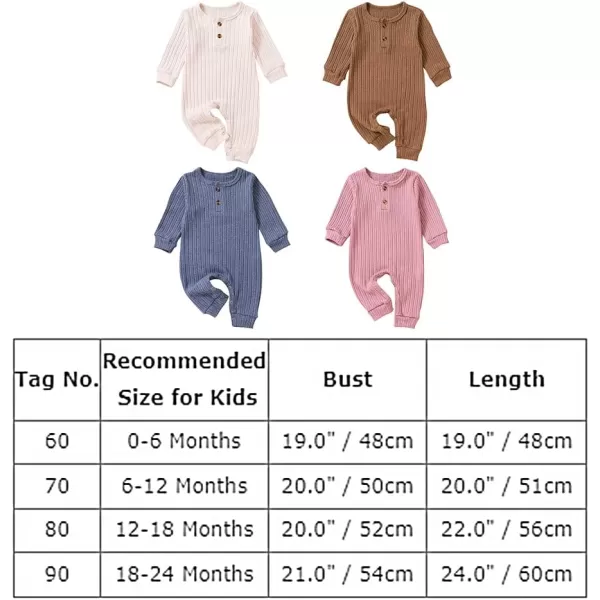 IDOPIP Newborn Baby Boy Girl Knit Sweater Romper Long Sleeve Button Jumpsuit Bodysuit Winter Fall Overalls One Piece ClothesIDOPIP Newborn Baby Boy Girl Knit Sweater Romper Long Sleeve Button Jumpsuit Bodysuit Winter Fall Overalls One Piece Clothes