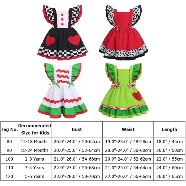 IDOPIP Toddler Baby Girls Cow Plaid Strawberry Rainbow Tutu Dress Summer Sleeveless Princess Birthday Party Dresses ClothesGreen