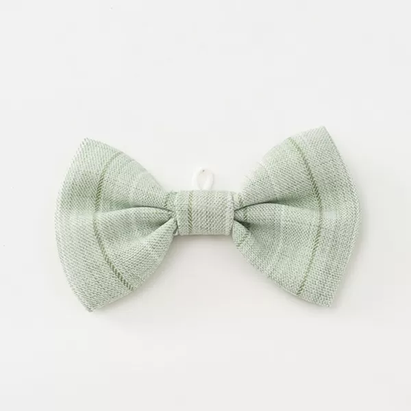 IDOPIP Toddler Kids Baby Boys Formal Suit Gentleman Outfit Long Sleeve Shirt with Bowtie  Vest  Pants Overalls Clothes 28TLight Green