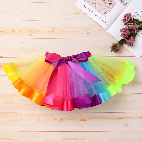 IDOPIP Watermelon 1st Birthday Outfit for Baby Girls Romper Rainbow Tutu Skirt Headband Summer Clothes Cake Smash Photo ShootWhite 2nd Birthday