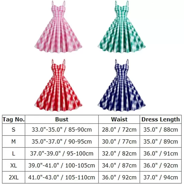 IDOPIP Womens Vintage 1950s Cocktail Party Swing Dress Summer Sleeveless Halter Retro Wedding Formal Aline Midi DressesGreen