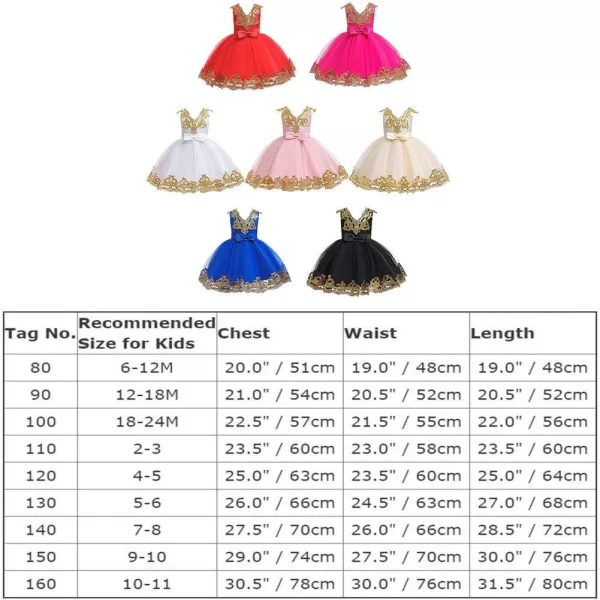 Lace Flower Girls Sequins Bowknot Tutu Dress for Kids Baby Christening Baptism Communion Birthday Party Wedding DressesBlack