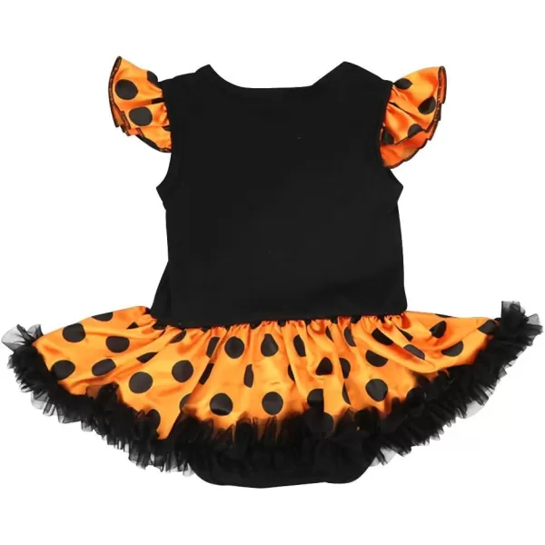 My 1st Halloween Outfit Baby Girls Pumpkin Romper Tutu Dress  Headband Shoes Birthday Party Dress up Costume 3pcs SetOrange Pumpkin