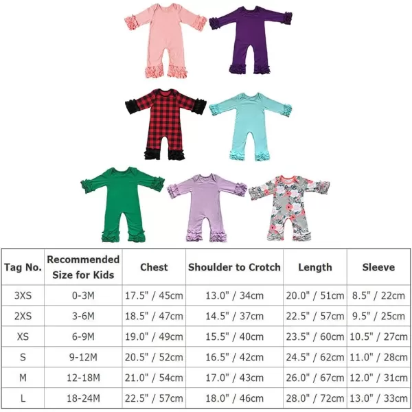 Toddler Baby Girl Icing Ruffle Jumpsuit Pants Long Sleeve Romper Birthday OutfitGreen