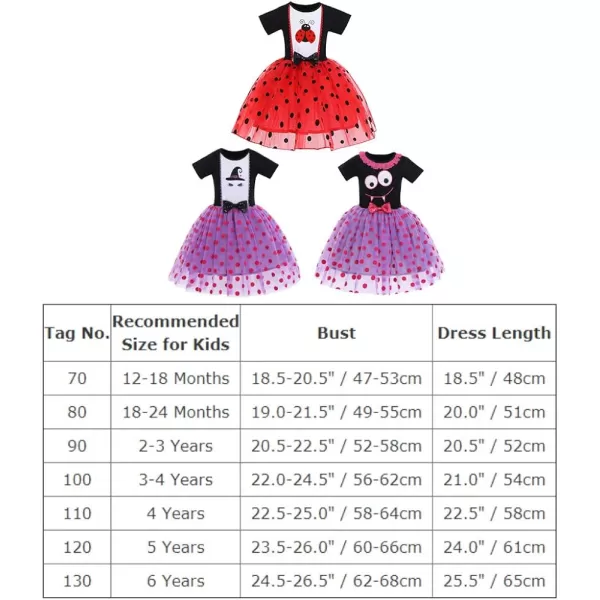 Toddler Baby Girls Halloween Pumpkin Dress Ghost Costume Princess Pageant Birthday Party Gown Fancy Dress up CosplayPurple  Black Devil