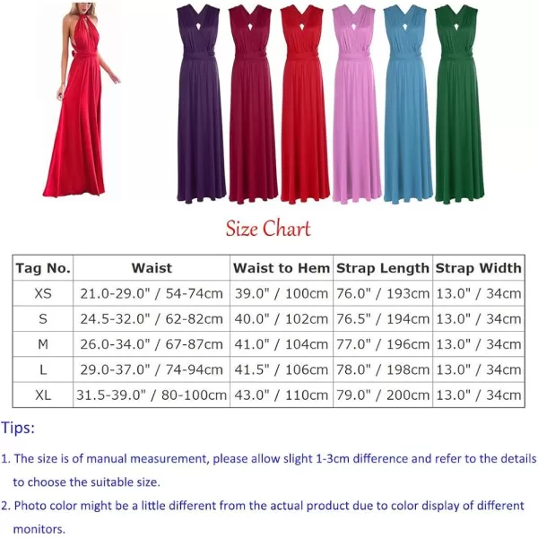 Women Transformer Convertible Bridesmaid Maxi Dress MultiWay Wrap Evening Dress Formal Wedding Party Long DressesArmy Green