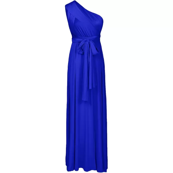 Women Transformer Convertible Bridesmaid Maxi Dress MultiWay Wrap Evening Dress Formal Wedding Party Long DressesRoyal Blue