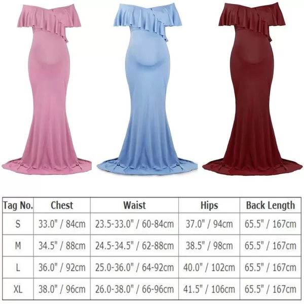 Womens Long Sleeve Lace Matenrity Dress Flounce Ruffle Off Shoulder Maxi Photography Dress Wedding Gown for PhotoshootWomens Long Sleeve Lace Matenrity Dress Flounce Ruffle Off Shoulder Maxi Photography Dress Wedding Gown for Photoshoot