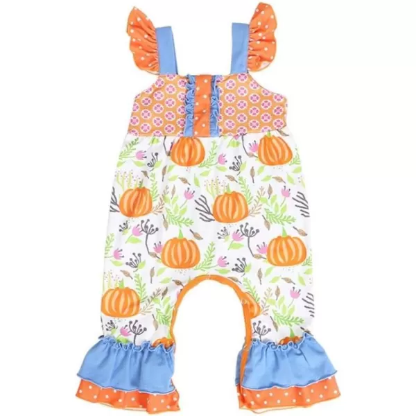 Orange Pumpkin Sleeveless