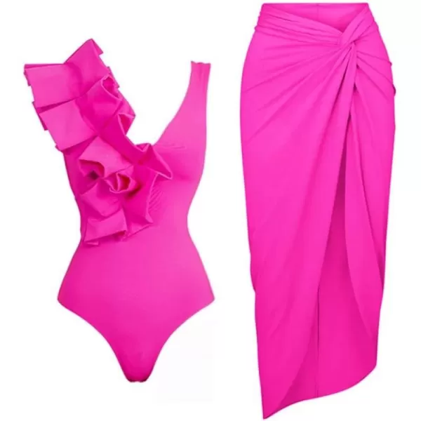 Hot Pink - Ruffle