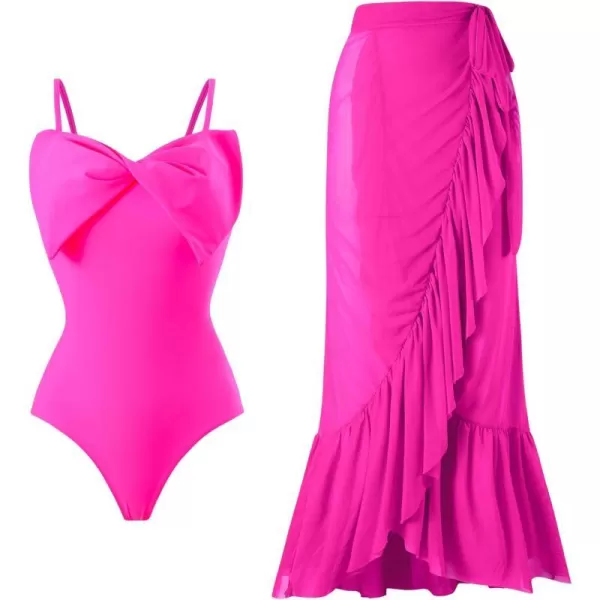 Hot Pink Ruffle