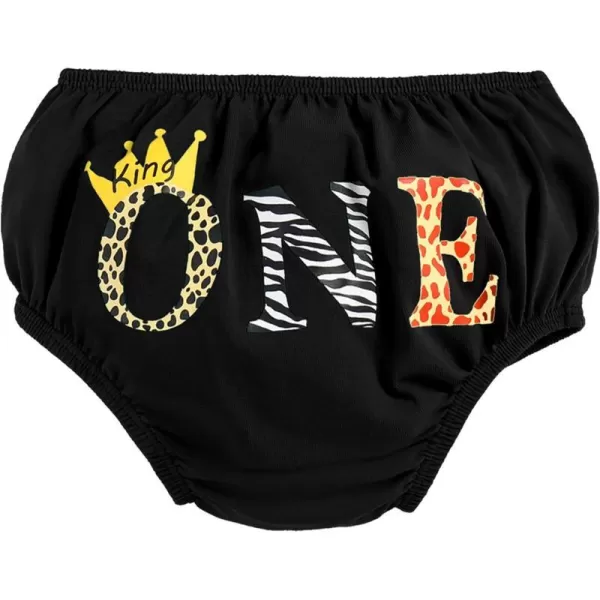 Infant Baby Boys Summer Shorts Bottoms Fishing Dinosaur Diaper Cover Pants First Birthday Cake Smash Outfit Photo PropBlack Giraffe