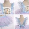 imageIDOPIP Baby Girls Sequin Strawberry Cherry Tutu Dress Summer Backless Lace Princess Birthday Party Dress with Headband OutfitBlue  Pink Rabbit