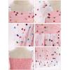 imageIDOPIP Toddler Baby Girls Dresses Long Puff Sleeve Pageant Mesh Tutu Dress Infant Wedding Baptism Photo Shoot Tulle DressPolka Dot