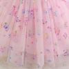 imageIDOPIP Toddler Baby Girls Shiny Butterfly Tutu Dress Princess Birthday Party Pageant Flower Girl Wedding VBackless DressesPink  Shiny