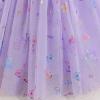 imageIDOPIP Toddler Baby Girls Shiny Butterfly Tutu Dress Princess Birthday Party Pageant Flower Girl Wedding VBackless DressesPurple  Shiny
