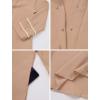 imageIDOPIP Muslim Dress for Girls Islamic Prayer Abaya Long Sleeve Cardigan Kaftan Robe Dresses with Hijab Ramadan Dubai OutfitsChampagne