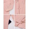 imageIDOPIP Muslim Dress for Girls Islamic Prayer Abaya Long Sleeve Cardigan Kaftan Robe Dresses with Hijab Ramadan Dubai OutfitsPink