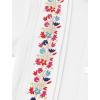 imageIDOPIP Mexican Shirts for Boys Guayabera Shirts Traditional Embroidered Mexico Shirt Kids Short Sleeve Button Down TShirtsWhite