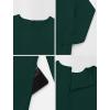 imageIDOPIP Muslim Dress for Girls Islamic Prayer Abaya Long Sleeve Chiffon Kaftan Robe Dresses with Hijab Ramadan Dubai OutfitsGreen