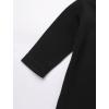 imageIDOPIP Muslim Baby Boys Prayer Clothes Kaftan Thobe Arabic Islamic Abaya Dubai Robe with Head Scarf  Rope Ramadan Eid OutfitBlack