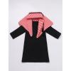 imageIDOPIP Muslim Baby Boys Prayer Clothes Kaftan Thobe Arabic Islamic Abaya Dubai Robe with Head Scarf  Rope Ramadan Eid OutfitBlack