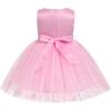 imageToddler Baby Flower Girls Sequins Bowknot High Low Tutu Dress Petal Lace Princess Pageant Wedding Birthday Party Formal GownPink Butterfly  Sparkle