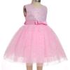 imageToddler Baby Flower Girls Sequins Bowknot High Low Tutu Dress Petal Lace Princess Pageant Wedding Birthday Party Formal GownPink Butterfly  Sparkle