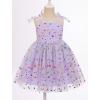 imageBaby Girls Tutu Dress Summer Sleeveless Backless Princess Birthday Party Dresses Sequin Ruffle Tulle Bowknot SundressPurple  Sequin Dot