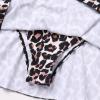 imageIDOPIP Swim Dress for Women One Piece Swimsuit Bathing Suit Retro Leopard Floral Print Plus Size Swimsuits Tummy Control Swimdress with Shorts Modest Swimwear Tankini Beachwear Swim Suits Leopard L