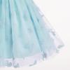 imageIDOPIP Toddler Baby Girls Butterfly Tutu Dress Summer Sleeveless Princess Butterfly Birthday Party Dresses Pageant Tulle GownBlue