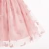 imageIDOPIP Toddler Baby Girls Butterfly Tutu Dress Summer Sleeveless Princess Butterfly Birthday Party Dresses Pageant Tulle GownPink