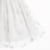 imageIDOPIP Toddler Baby Girls Butterfly Tutu Dress Summer Sleeveless Princess Butterfly Birthday Party Dresses Pageant Tulle GownWhite