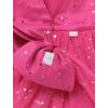imageIDOPIP Toddler Baby Girls Sequin Butterfly Tutu Dress Princess Birthday Party Pageant Flower Girl Wedding VBackless DressesHot Pink