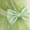 imageIDOPIP Toddler Baby Girls Sequin Heart Tutu Dress Pageant Wedding Flower Girl Dresses Princess Birthday Party Bowknot GownsGreen
