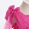 imageIDOPIP Toddler Baby Girls Sequin Heart Tutu Dress Pageant Wedding Flower Girl Dresses Princess Birthday Party Bowknot GownsHot Pink
