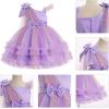 imageIDOPIP Toddler Baby Girls Sequin Heart Tutu Dress Pageant Wedding Flower Girl Dresses Princess Birthday Party Bowknot GownsPurple Rainbow