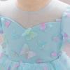 imageIDOPIP Toddler Baby Girls Shiny Butterfly Tutu Dress Princess Birthday Party Pageant Flower Girl Wedding VBackless DressesBlue  3d Butterfly