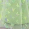 imageIDOPIP Toddler Baby Girls Shiny Butterfly Tutu Dress Princess Birthday Party Pageant Flower Girl Wedding VBackless DressesGreen  3d Butterfly
