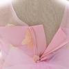 imageIDOPIP Toddler Baby Girls Shiny Butterfly Tutu Dress Princess Birthday Party Pageant Flower Girl Wedding VBackless DressesPink  3d Butterfly