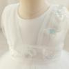 imageIDOPIP Toddler Baby Girls Shiny Butterfly Tutu Dress Princess Birthday Party Pageant Flower Girl Wedding VBackless DressesWhite  Sequin