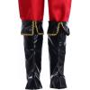 imageIDOPIP Boys Prince Charming Costume Prince Dress up Medieval Royal Prince Outfit Costume for Toddler Kid Boy HalloweenCosplayRed 7pcs