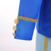 imageIDOPIP Boys Prince Charming Costume Prince Dress up Medieval Royal Prince Outfit Costume for Toddler Kid Boy HalloweenCosplayRoyal Blue  Blue 4pcs