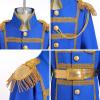 imageIDOPIP Boys Prince Charming Costume Prince Dress up Medieval Royal Prince Outfit Costume for Toddler Kid Boy HalloweenCosplayRoyal Blue  Blue 4pcs